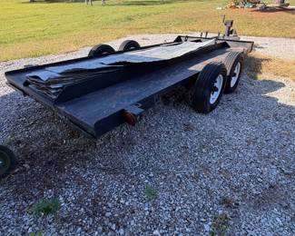 Auction Item 22' Equipment Trailer