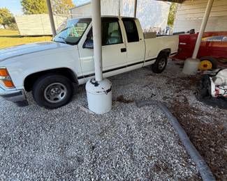 Auction Item 1997 Chevrolet 1500 Truck