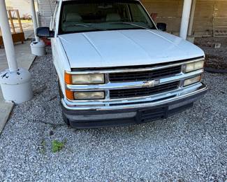 Auction Item 1997 Chevrolet 1500 Truck