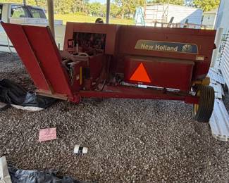 Auction Item New Holland Hay Bailer