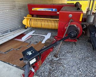 Auction Item New Holland Hay Bailer