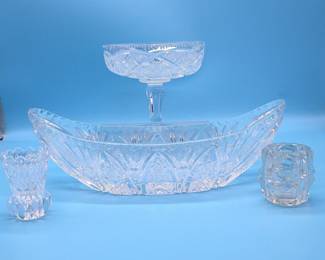 Vintage Glass and crystal