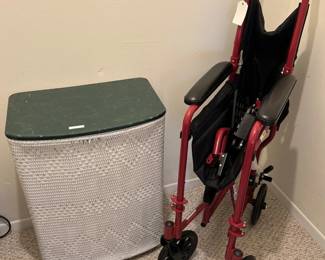 Vintage Laundry Stand, Wheel Chair