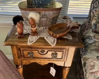 Wooden End Table