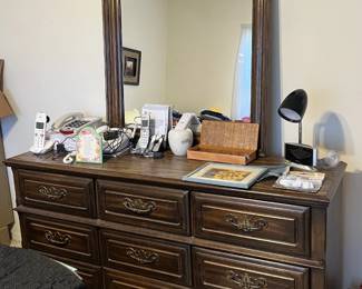 Triple Dresser with Mirror