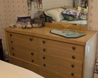 Vintage Blonde dresser 
