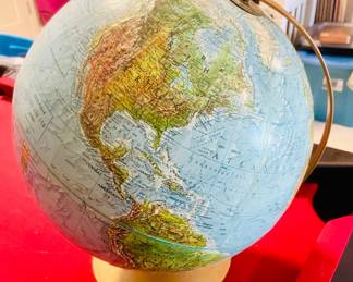 Vintage World Globe