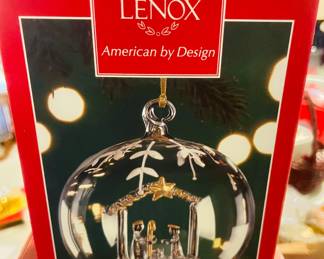 Lenox Nativity Ornament