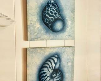 Sea Shell Pictures on Canvas