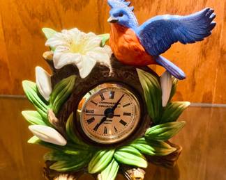 Bluebird Clock
