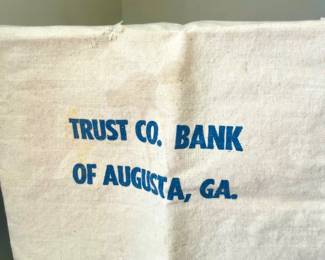 Vintage Cloth Bank Bag