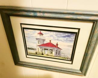 Lighthouse Framed Picture