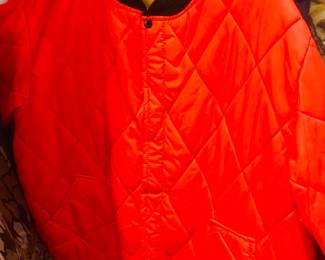 Vintage Orange Hunting/Safety Jacket
