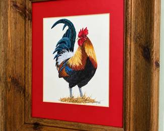 Artist Signed Original Water Color