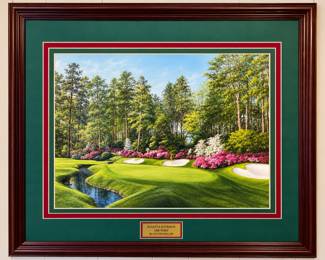Limited Edition Augusta National Masters Golf Print