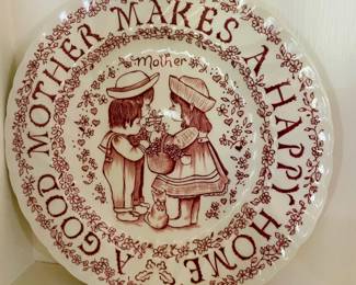 Vintage Mother Plate
