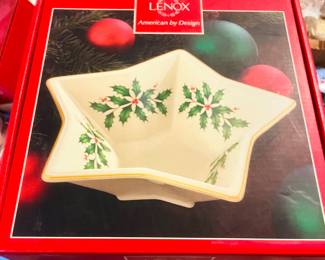 Lenox Christmas Star Dish