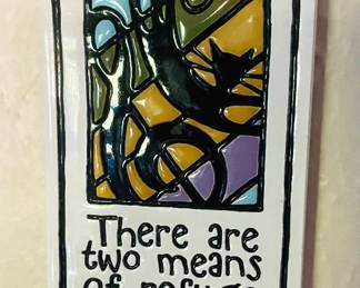 Music & Cat Wall Art