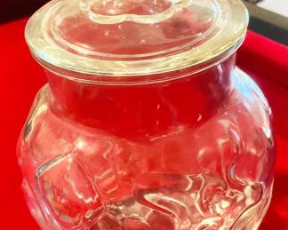 Vintage Hazel Atlas Gingerbread Man Cookie Jar