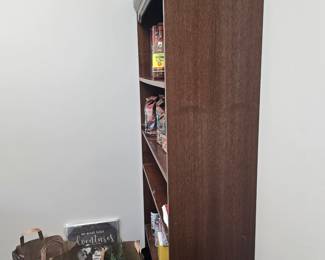 Wooden book shelves $100