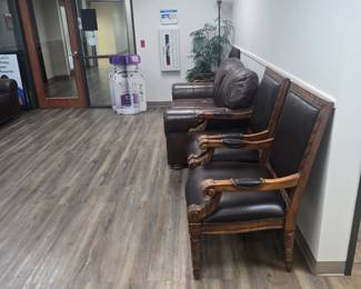 Extrawide waiting room chairs