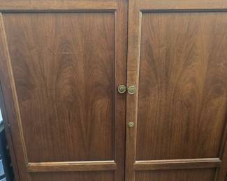 Wooden storage cabinet $300