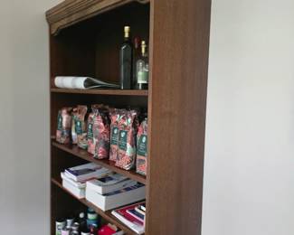 Wooden Bookshelf $100
