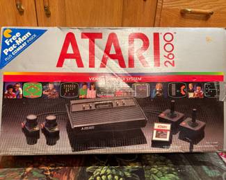 Vintage Atari 2600 Video Computer System in original box