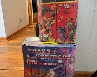 Masters of the Universe Collector's Case • Transformers Jumbo Collector's Case