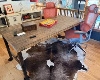 Custom Made Table - RR car Floor Boards