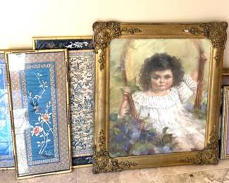 Lots of Framed Pictures and Art