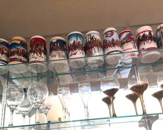Dated Budweiser Beer Stein Collection