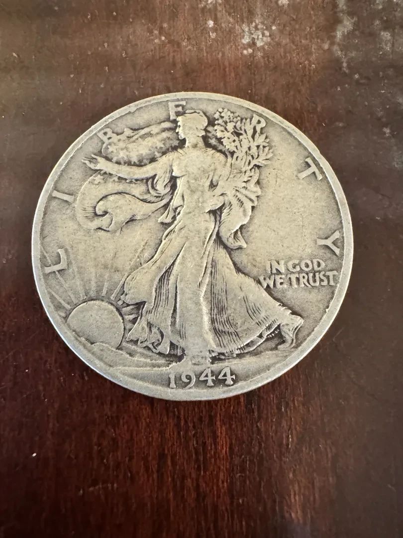 1944 Walking Liberty Half Dollar San Francisco