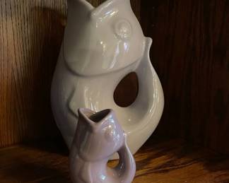Purple Fish Shaped GurglePots