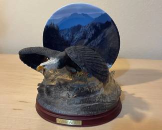 Bill Wieger Limited Edition Plate With Figure