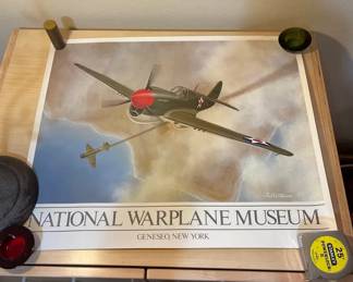 National Warplane Museum Poster Ted Williams