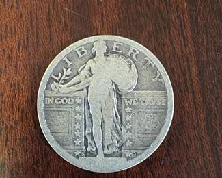 US Standing Liberty Quarter San Francisco Mint