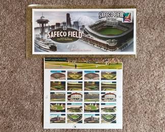 Baseballs Legendary Playing Fields USA 34  Safeco Field Inaugural Day Envelope