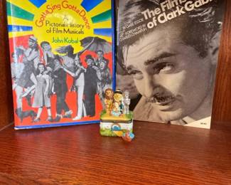 Wizard Of Oz Trinket Box With John Kobal Pictorial Of Film Musicals And The Films Of Clark Gable