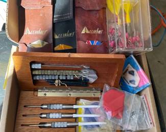 Accudart Dart Equipment Includes Replacement Flights Storage Cases  Tips