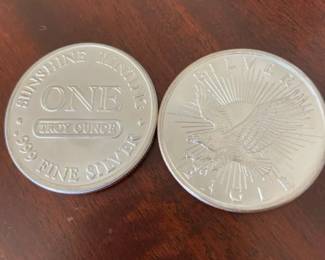 Sunshine Minting 999 Fine Silver Eagle