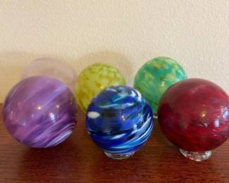 Blown Glass Spheres