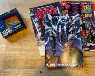 Comic Books Star Wars Teen Titans Go Plus Micro Machines