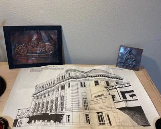 Spokane Washington Union Station Poster Miscellaneous Metal Art