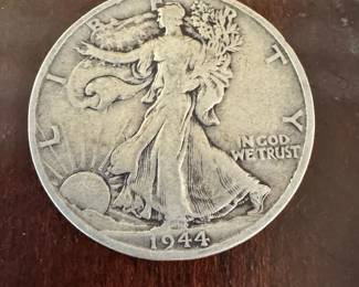 1944 Walking Liberty Half Dollar San Francisco