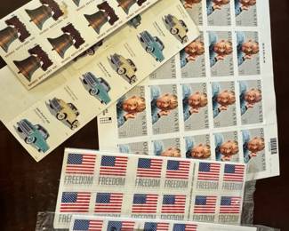 Over 50 Forever Stamps With Sheet Of 37 Cent Stamps