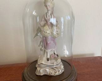 Cybis Cordey Victorian Lady Porcelain Figurine