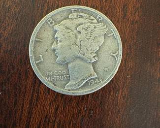 1943 Mercury Dime Denver Mint