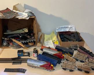 Model Train Cars Locomotive Plus More Misc