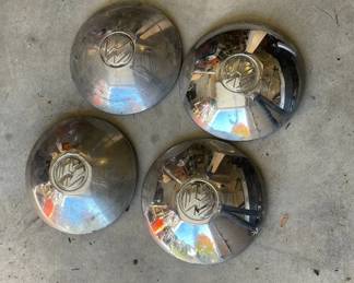 4Vintage Hubcaps For Volkswagen With Classic VW Logo